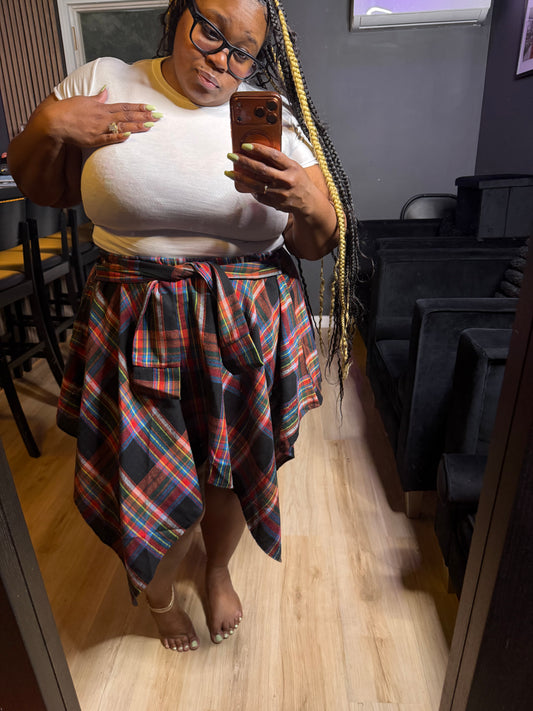 Tied up skirt only (skirt only)